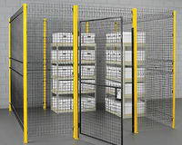 more images of Heavy Duty Wire Mesh Partition with Strong Reinforcement