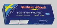 Silver coated charcoal for hookah  and shisha