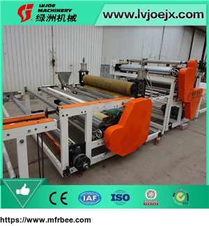 double_side_gypsum_board_ceiling_tiles_laminating_machine
