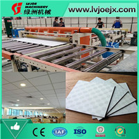 more images of Gypsum Board Ceiling Tile Cutting, Edge Sealing, Packaging Machine for Lamination Line