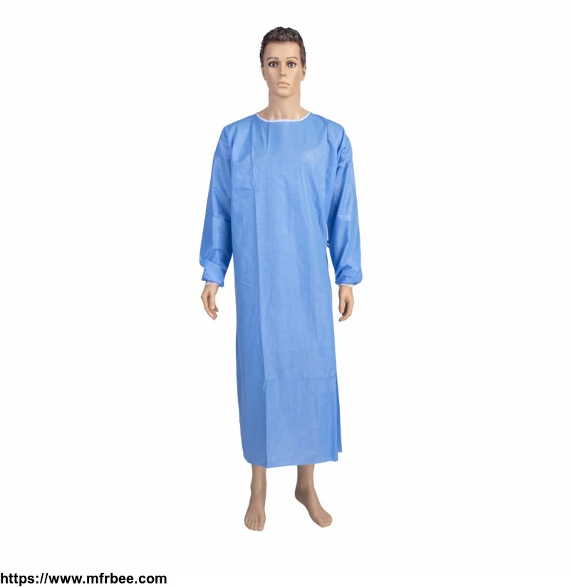 china_manufacturer_supply_surgical_gown_with_knitted_cuff_for_hospital