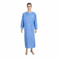 China Manufacturer Supply Surgical Gown With Knitted Cuff For Hospital
