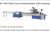 more images of SP-450 Plastic Cup Packing Machine with Counting