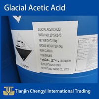 HOT SALE Glacial Acetic Acid 99.8% MIN Tech Grade in drums or ISO Tank