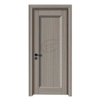 Belson WPC BES-109 gray color WPC morden design assemble door