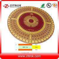 Rigid-flex1.6mm FR4 and 0.2mm Polyimide double-sided Yellow coverlayer PCB