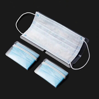 PP Mask Storage Folder Anti-dust Foldable Temporary Storage portable Storage Bag