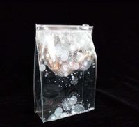 more images of Custom Desgin PVC Packaging Bag Zipper Waterproof Cosmetic bag Transparent Zip Lock