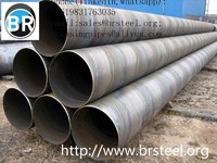 Carbon steel SSAW 3PE coated steel pipe(High quality),ssaw spiral welded carbon