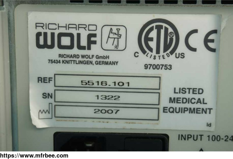 wolf_5516_endoscopy_processor