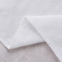 2 layer soft cotton plain muslin gauze for baby blanket and bib