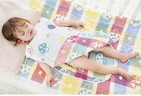 more images of jacquard printed baby sleeping bag with 100%cotton 6 layer gauze