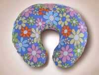 more images of factory price removable pigment printed cotton nursing pillow