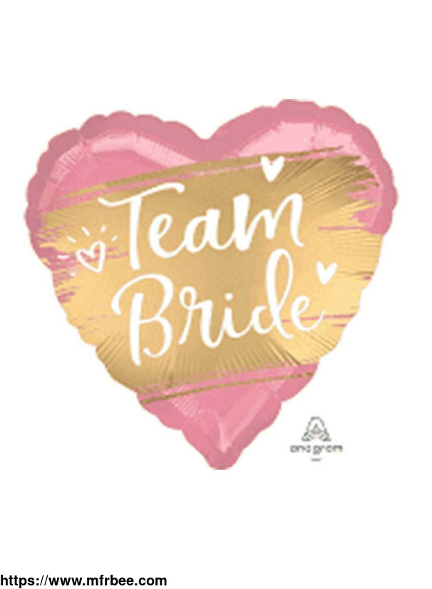 team_bride_heart_foil_balloon_hens_night_supplies_pecka_products