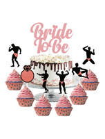 Sexy Male Cupcake Toppers – Pack Of 7 – Hens Night Supplies