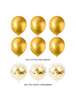 more images of Gold Confetti Balloon Pack – Hens Night Supplies