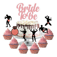 Spice Up Your Hens Night With Sexy Male Cupcake Toppers | Pecka Products