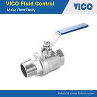 more images of 2PC BALL Valve Thread End (Female-male)