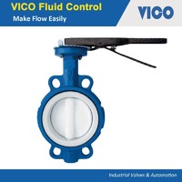Wafer Butterfly Valve With Universal Flange(pinless)