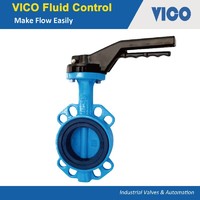 Non Backed Wafer Butterfly Valve