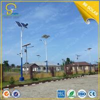 Yanzghou 10m pole 80W LED solar light Super bright