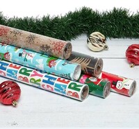 more images of STOCK wholesale GIFT WRAPPING PAPER pattern fashion (Ultra-low supply)