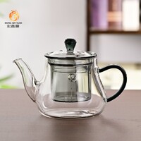 more images of Hongxinyuan brand glass teapot model G325