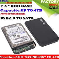more images of HDD enclosure Aluminum hdd case 2.5 usb2.0 to sata hdd external box
