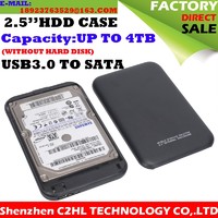 high quality external case usb3.0 HDD box 2.5 hdd enclosure sata
