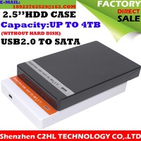 more images of Portable 2.5 HDD Enclosure usb2.0 to sata hdd external case