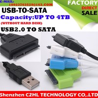 Usb 2.0 to sata driver cable converter Suitable for Desktop and Laptop PC