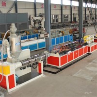 PE PP PS PC ABS PMMA Profile Extrusion Line
