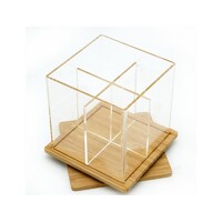 more images of Design Display Box Of Acrylic And Bamboo Materials