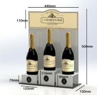 more images of Acrylic Wine Bottle Display