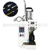 Fully automatic semi-automatic single-head and double-head connector terminal machine Mute terminal machine cast iron terminal machine