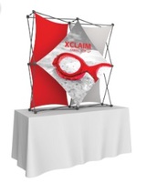 Xclaim 5’ Fabric Table Top Display Kit 2 | Maximize Your Brand’s Impact