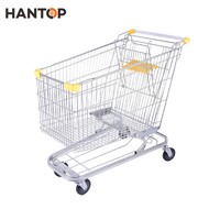 more images of supermarket metal retail hand shopping cart HAN-A240 4128