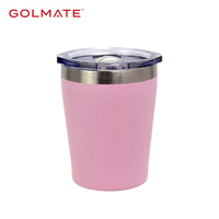 Custom Logo Coffee Mug 360ml Stainless Steel Glitter Travel Water Tea Mug