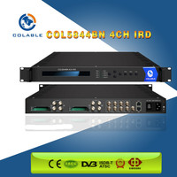 COL5844BN Demodulator decoder satellite receiver IRD support 4 CAMs/CIs