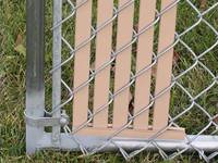 more images of CHAIN LINK FENCE WITH SLAT