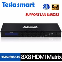 HDMI Matrix Switch 8x8 RS-232 IP Interface 4K Ultra HD