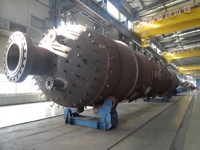 more images of hydraulic connection welding rotator with movement for wind tower production