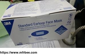 3m_1826_standard_earloop_surgical_mask