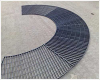 more images of special shaped  steel grating