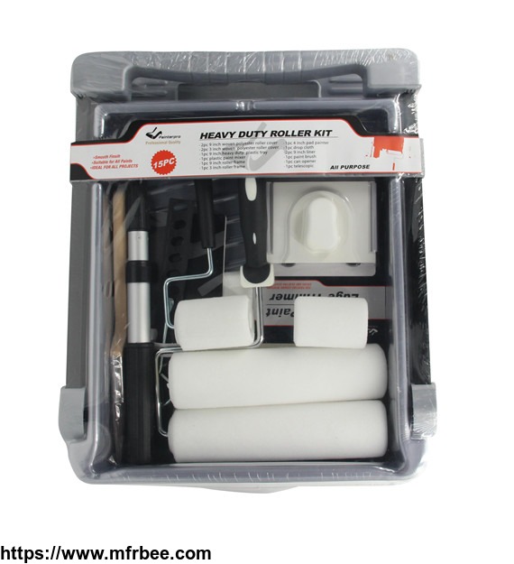 professional_high_quality_15pc_painting_tray_set_roller_kit