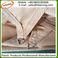 Triangle Square HDPE or Polyester Waterproof Sun Shade Sail