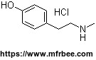 n_methyltyramine_hcl_nmt_4_2_methylamino_ethyl_phenol_hydrochloride