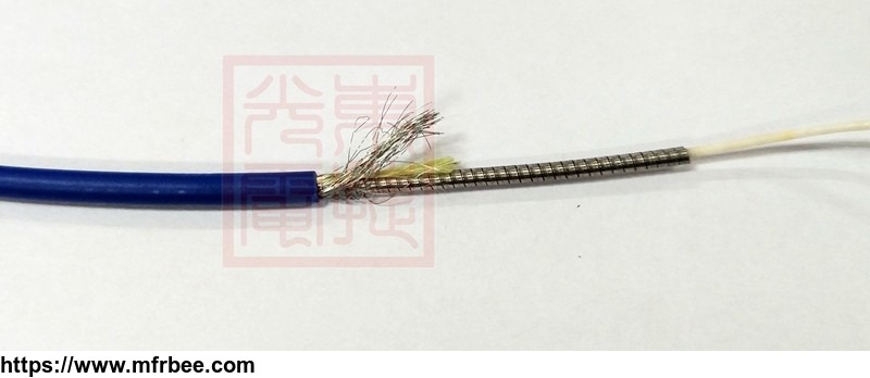 1_core_armored_fiber_optic_cable_with_braiding_fttx_cable_