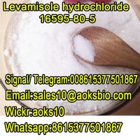 Levamisole HCL 16595-80-5  china factory whatsapp/telegram/signal:008615377501867 sales10@aoksbio.com