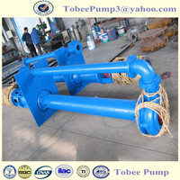Vertical high chrome slurry pump